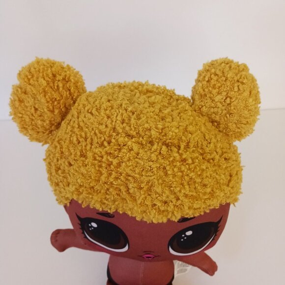 LOL Surprise Plush Doll Queen Bee Gold Hair 15" Long Stuffed Toy No Clothes - Picture 3 of 7
